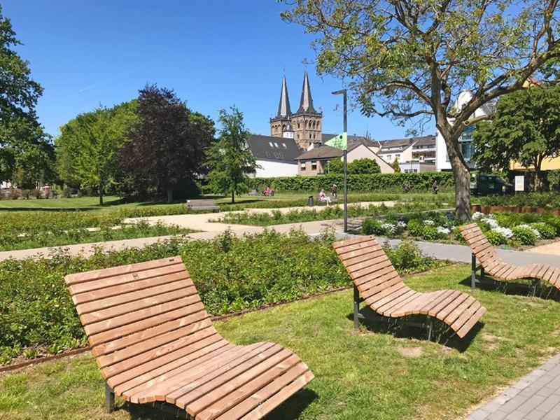 Wohnen Im Alten Amtsgericht Im Herzen Von Xanten Esterno foto
